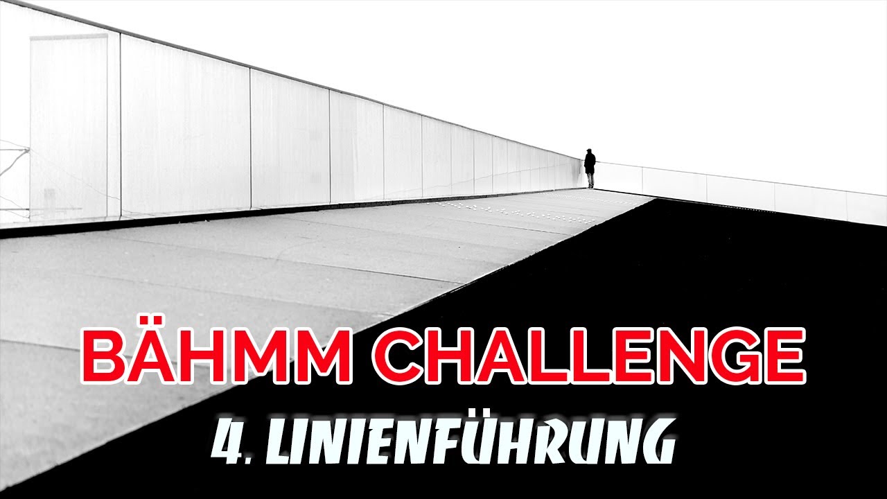 📸Foto Bähmm Challenge für ALLE - Bildkomposition: Linienführung