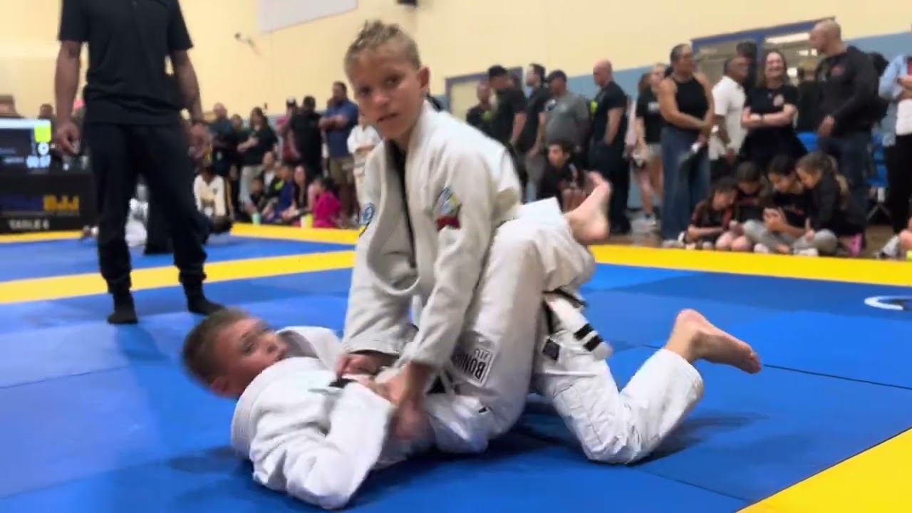 Great White Belt Kids Beginners Match