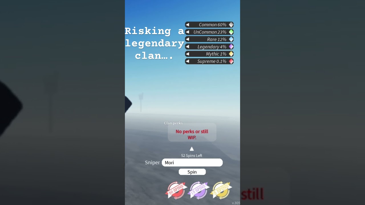 Average Clan Spinning in Project Slayers #shorts #gaming #roblox #projectslayersroblox