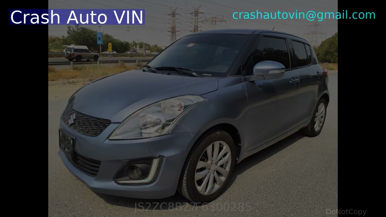 JS2ZC8B27F6300285 SUZUKI 2015 SWIFT
