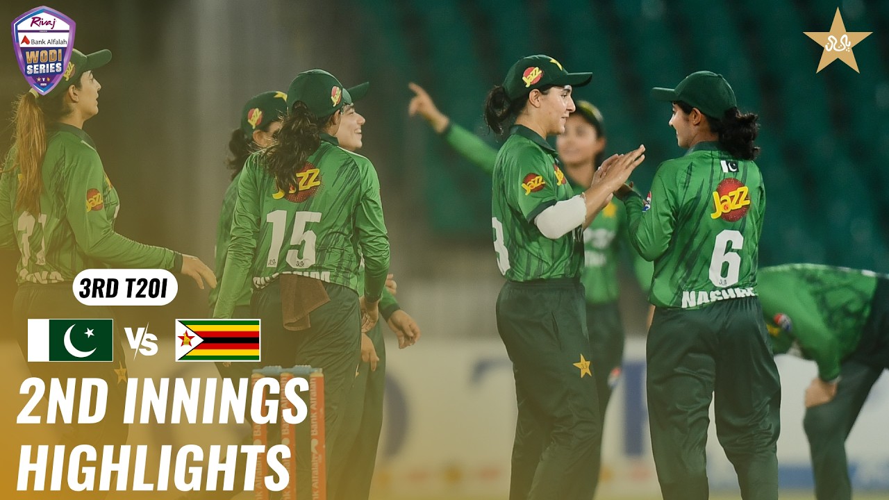 2nd Innings Highlights | Pakistan Women vs Zimbabwe Women | Match 03 | T20I Series 2026 | M9H1K