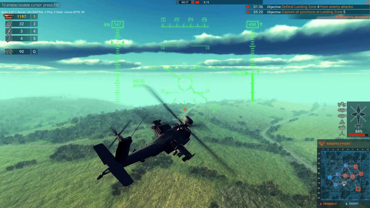 Heliborne gameplay
