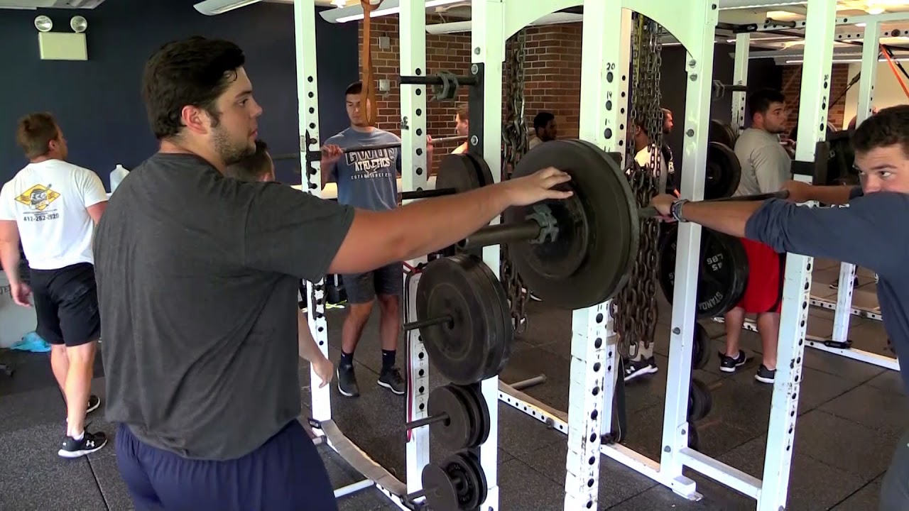 Inside the Weight Room with RMU Football
