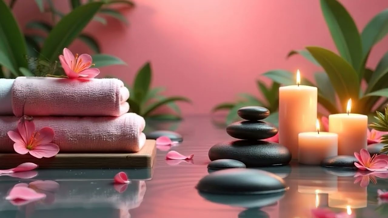 Can’t Sleep? This Candlelight Spa Ambience Will Knock You Out 😴 Deep Sleep Music