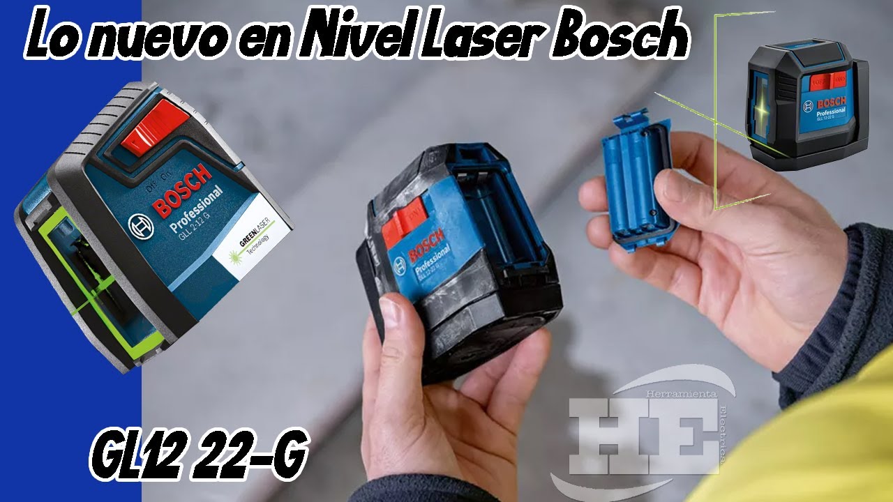 GLL 12-22 G Nivel de Lineas Verde Bosch