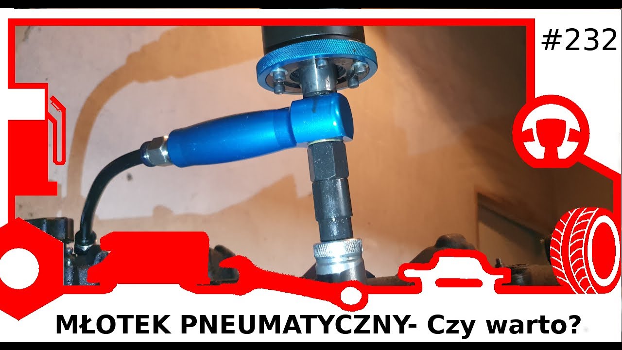 232 MŁOTEK PNEUMATYCZNY DO DEMONTAŻU ZAPIECZONYCH WTRYSKIWACZY- Czy warto kupić?