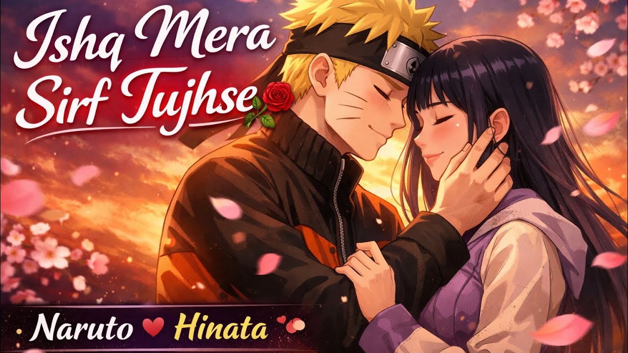 Ishq Mera Sirf Tere liye🌹 | Naruto × Hinata Romantic Love Song 2026 | Heart Touching AMV