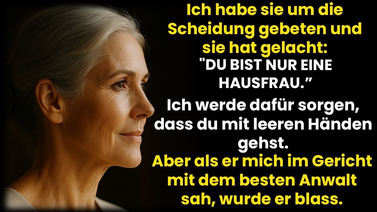 Sie sagte, ich verliere die Scheidung – bis ich den stärksten Anwalt an meiner Seite hatte