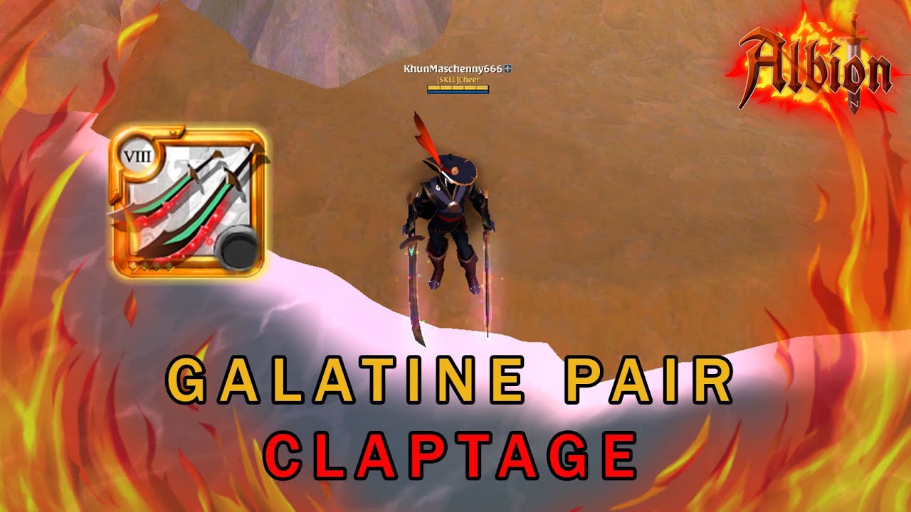GALATINE PAIR CLAPTAGE | Small Scale & Mid Scale & ZVZ PVP | Albion Online