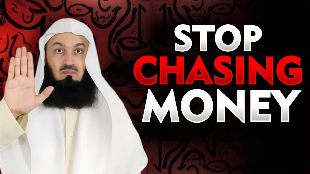 When You Stop Chasing Money, Allah Sends It To You | Mufti Menk