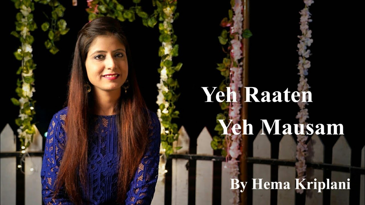 YeRaateYeMausam | Female Cover Version | Hema Kriplani