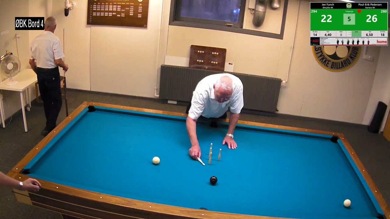bord 4 Jan Funch &Oslash;BK vs Poul Erik Pedersen V&aelig;rl&oslash;se OB4M