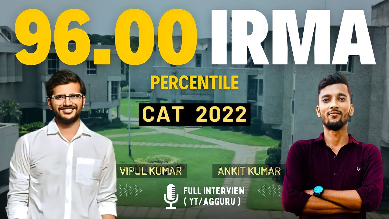 Meet Vipul Kumar | IRMA Anand | CAT Exam की तैयारी कैसे करे? | MBA @agguru
