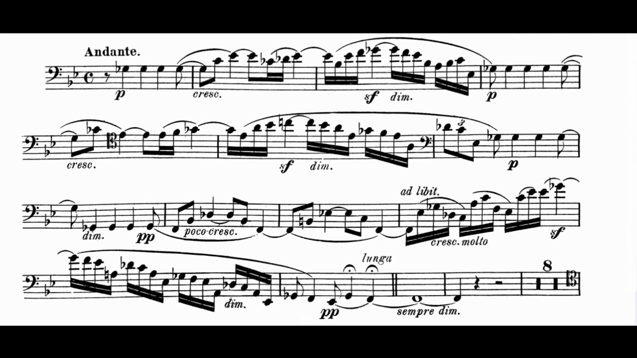 Heinrich von Herzogenberg - Cello Sonata #2 in D Major, Movements 3 & 4