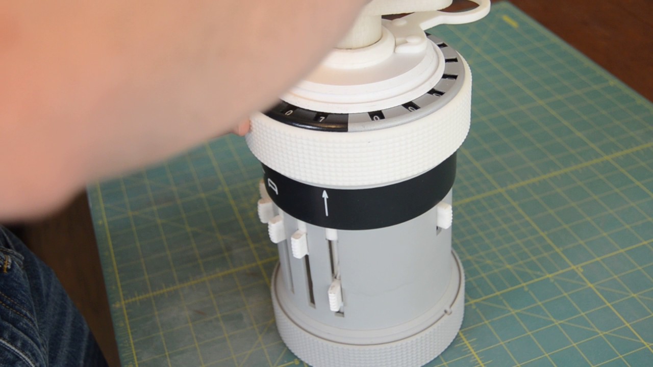 3D Printed Curta Demo revisited