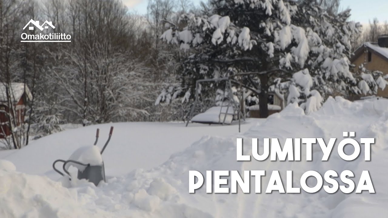 Miten lumityöt tehdään?