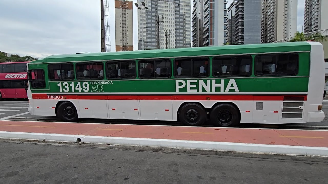 Tecnobus Tribus II ,Scania K112CL 1986 Penha 13149 Ronco do Motor ,Mostrando Por Fora e Por Dentro
