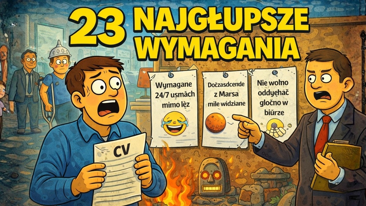 23 Najgłupsze Wymagania w Ogłoszeniach o Pracę!
