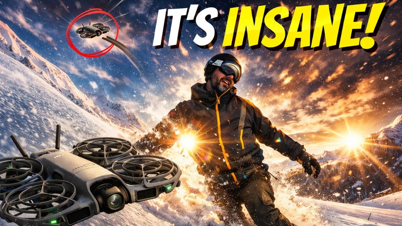 How good is the DJI Neo 2 Snowboarding/Skiing Follow Mode? Full Tracking Test in Davos