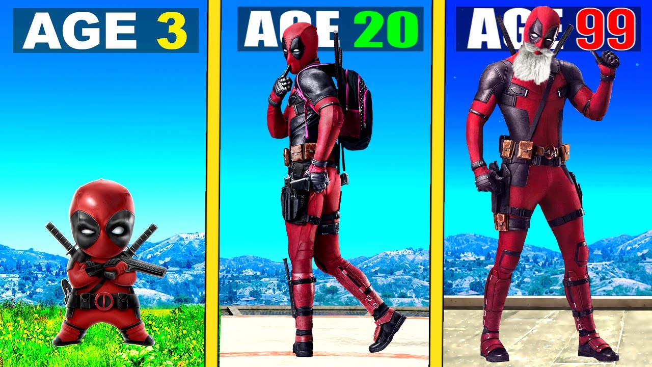 Surviving 99 YEARS As DEADPOOL in GTA 5