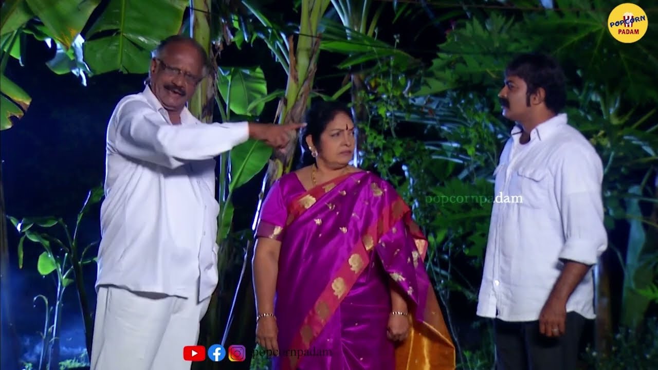பொண்டாட்டியை வீட்டைவிட்டு வெளிய துரத்தும் சண்முகசுந்திரம்... En Thangai EP 188-1