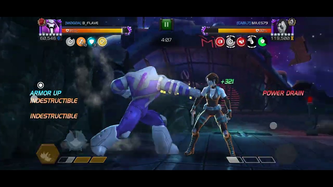 Mcoc - Alliance War 1 - Nimrod Vs Domino - Node 45