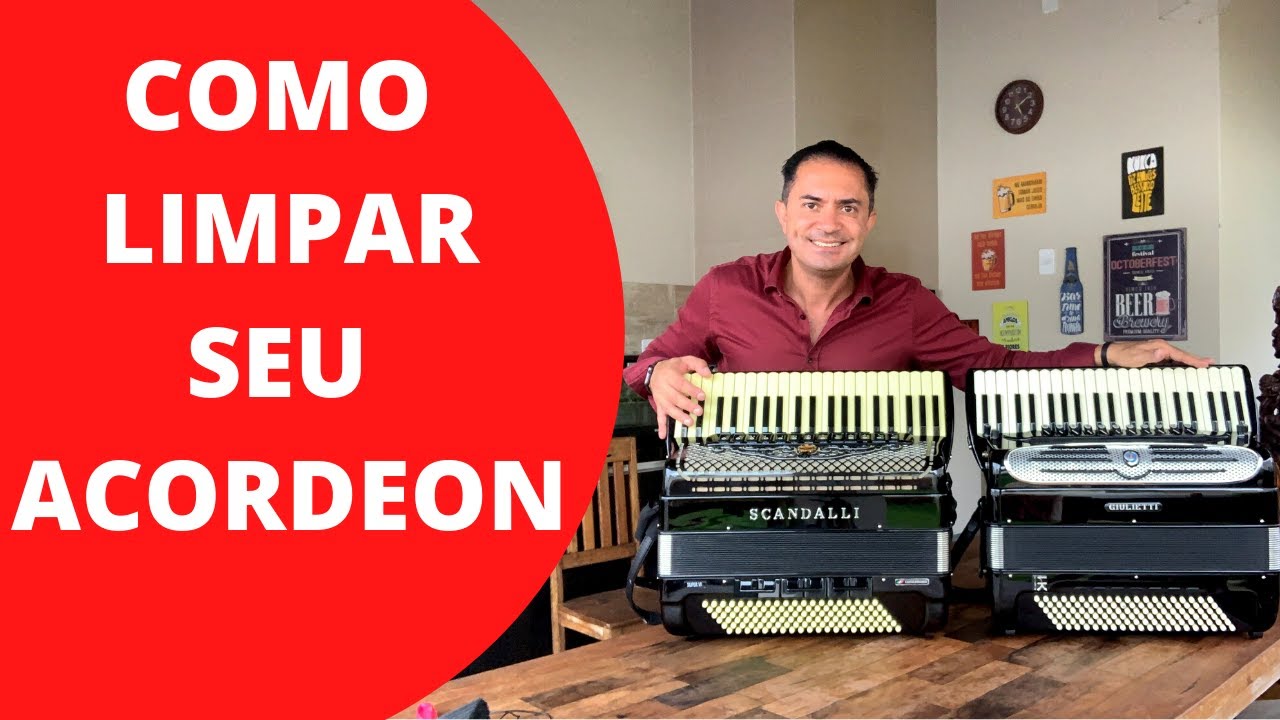 COMO LIMPAR O SEU ACORDEON | FLAVINHO ALVES