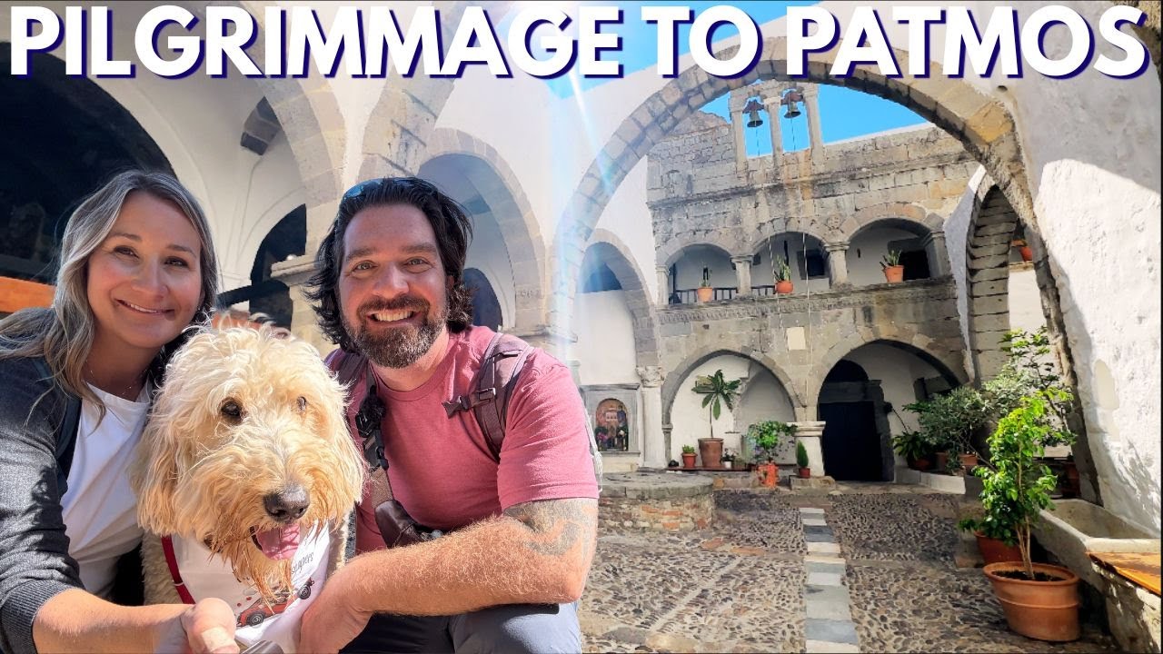Walking in the footsteps of St. John,  banished to Patmos, Greece 🇬🇷