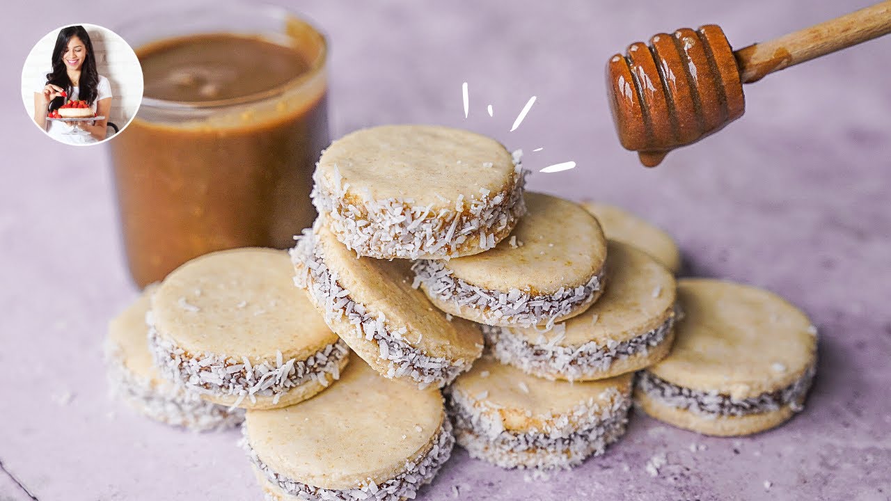 Alfajores Saludables -bajos en azúcar y sin lácteos!! muy Fáciles de hacer | Auxy