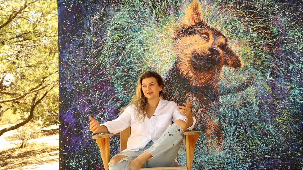 Iris Scott | Finger Painting 2020 | Salvador | Turn that volume up!