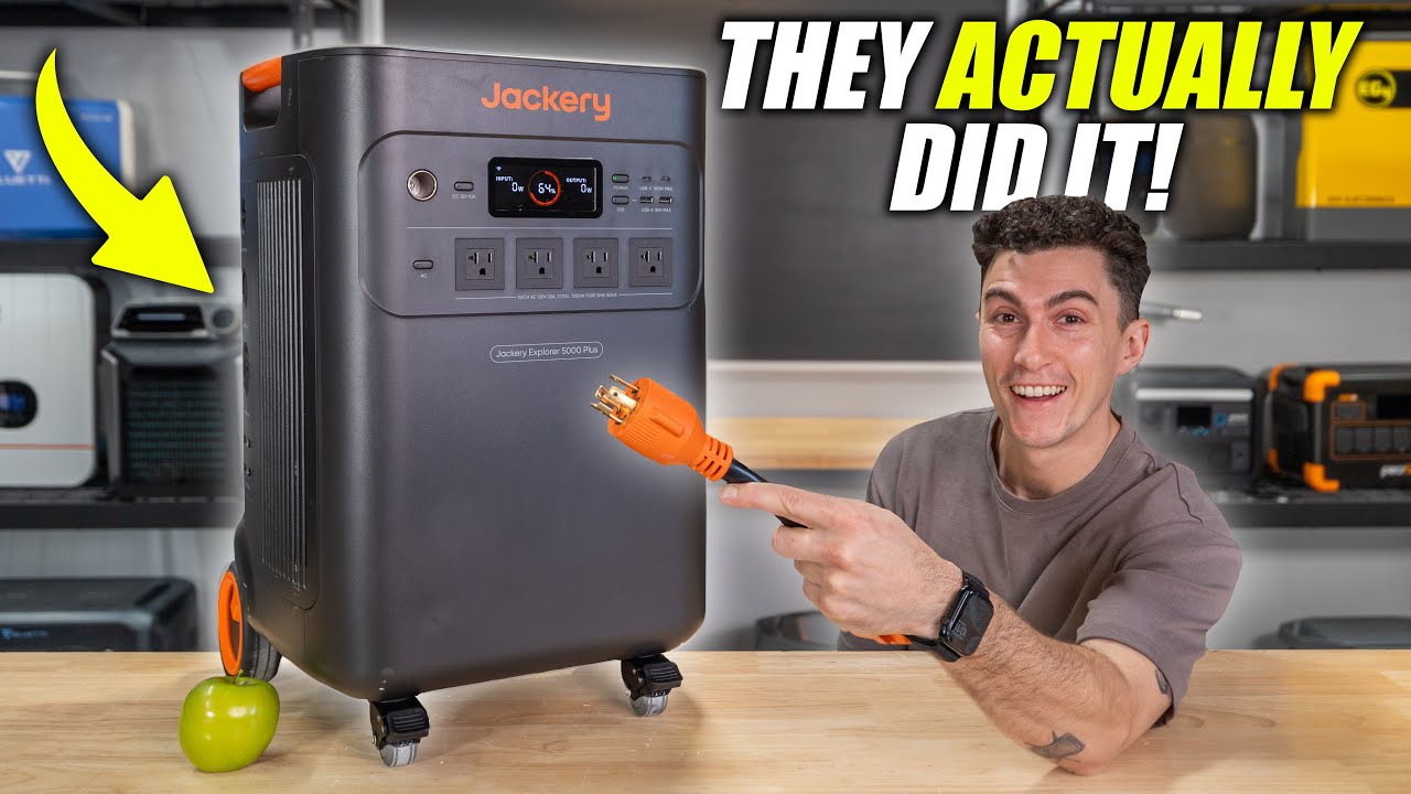 Jackery FINALLY Got it Right! Say Goodbye Anker & EcoFlow.. - Jackery Explorer 5000 Plus