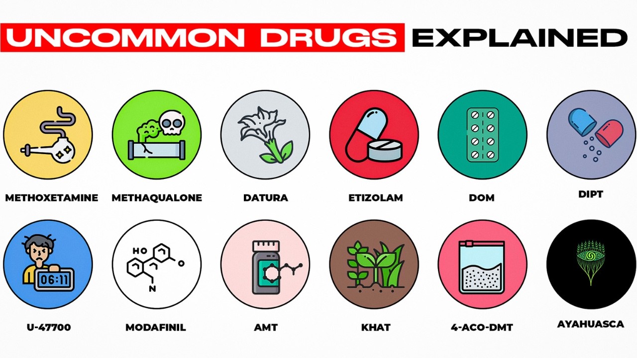 Every Other Rare Drug & Its Effects Explained in 25 Minutes