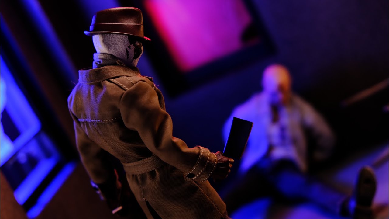 Filix Toys 1:12 Inkblot Definitely NOT Rorschach Of The Watchmen Action Figure Review!