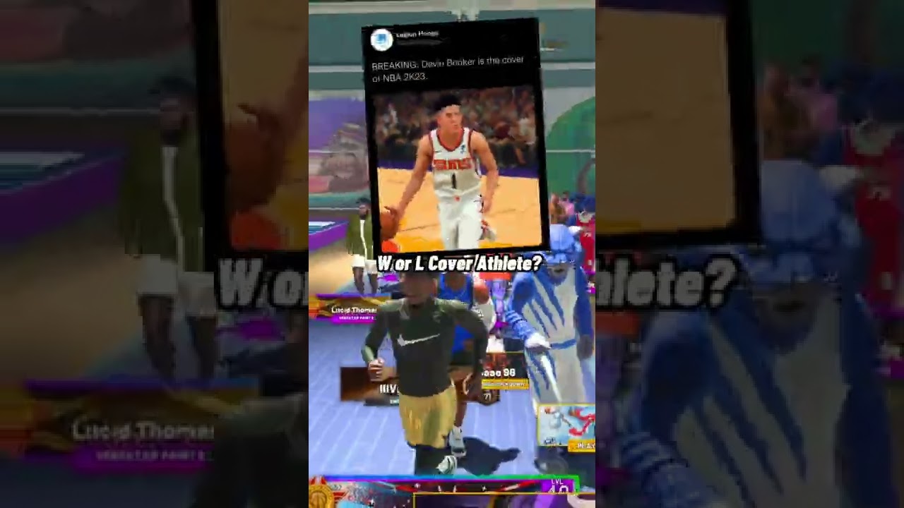 Devin Booker is the NBA 2K23 Cover Athlete