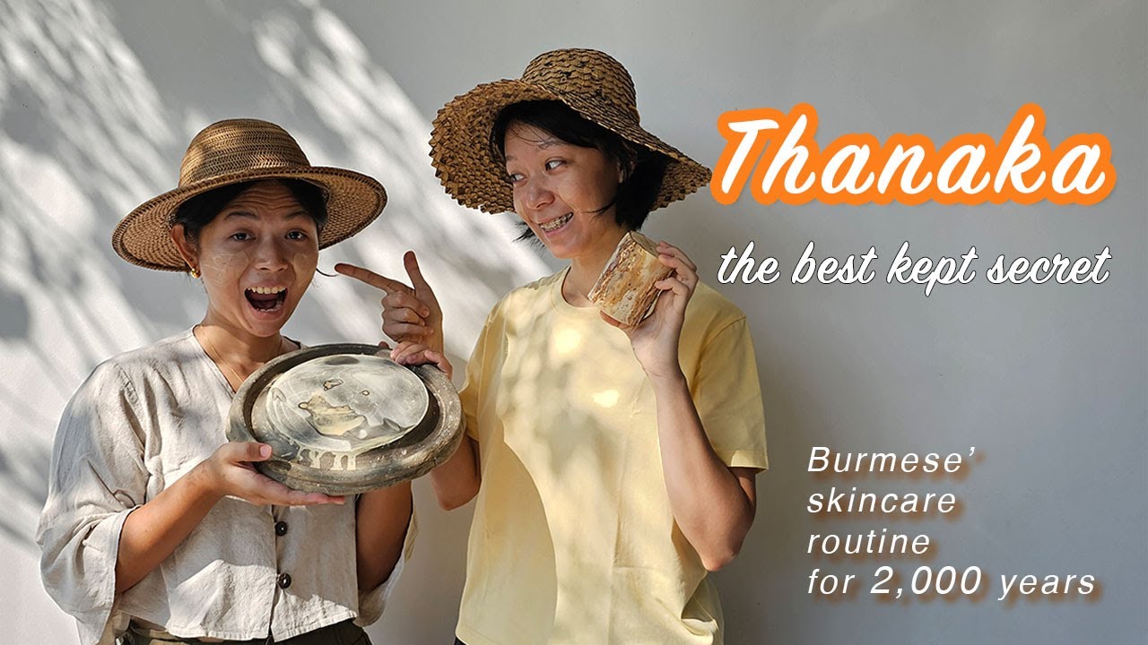 We Try Traditional Burmese Skincare: Thanaka