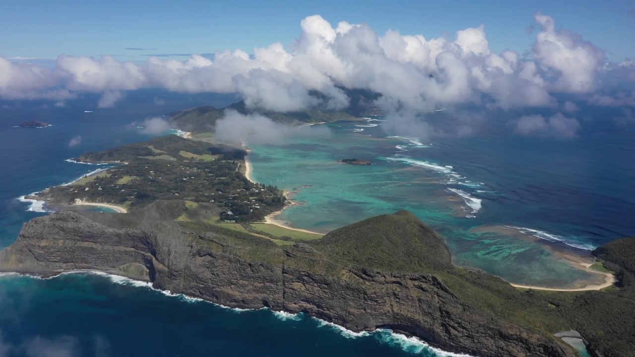 Lord Howe Island - From Above (4k HD)