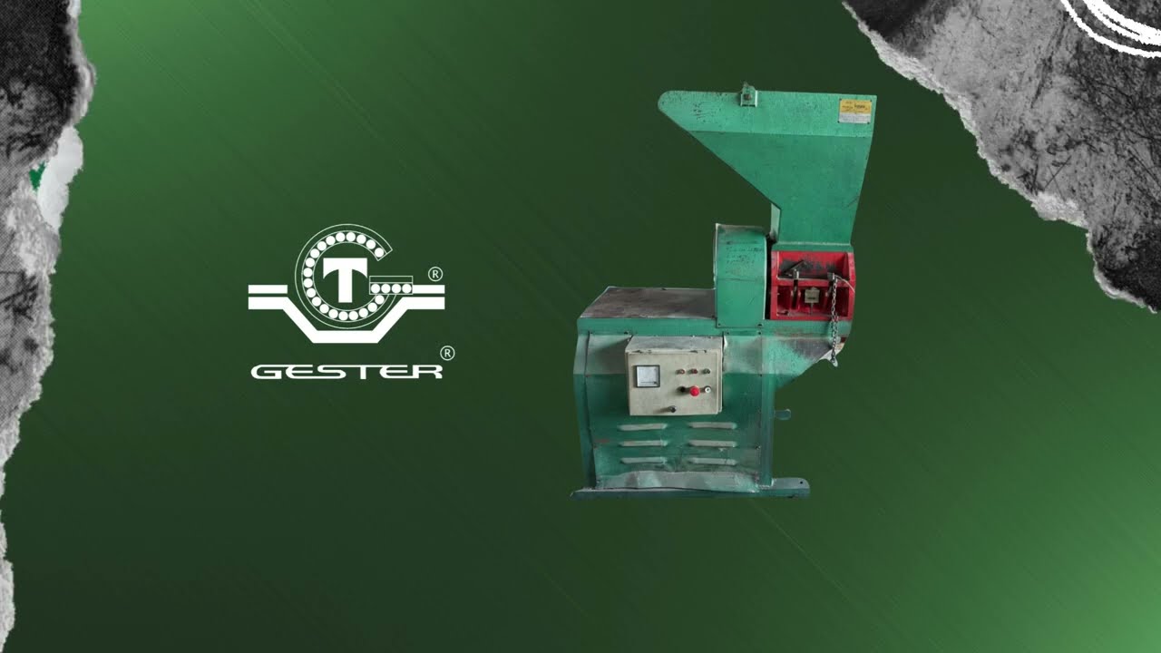 Molino triturador de cuchillas triturando cable de cobre ✔️ ♻️ GESTER ♻️  GT-5166