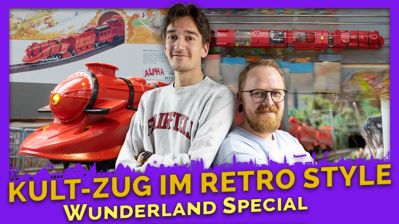 ZURÜCK IN DIE ZUKUNFT: Märklin Alpha rast über die Brücke | Wunderland Special | Miniatur Wunderland