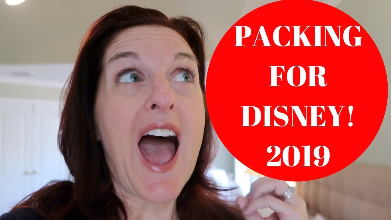 Disney World Packing Video 2019