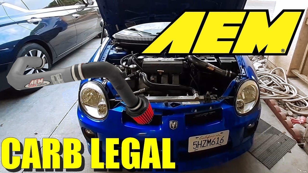 2004 Dodge Neon SRT-4 AEM Cold Air Intake CARB LEGAL