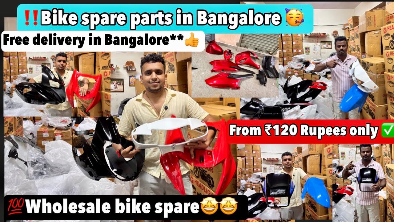 Bike spare parts in Bangalore ✅| bike accessories in Bangalore | cheap bike spare ￼