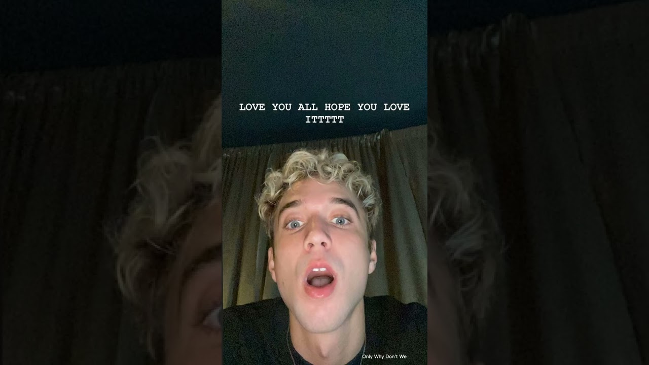 Why Don't We Instagram Stories