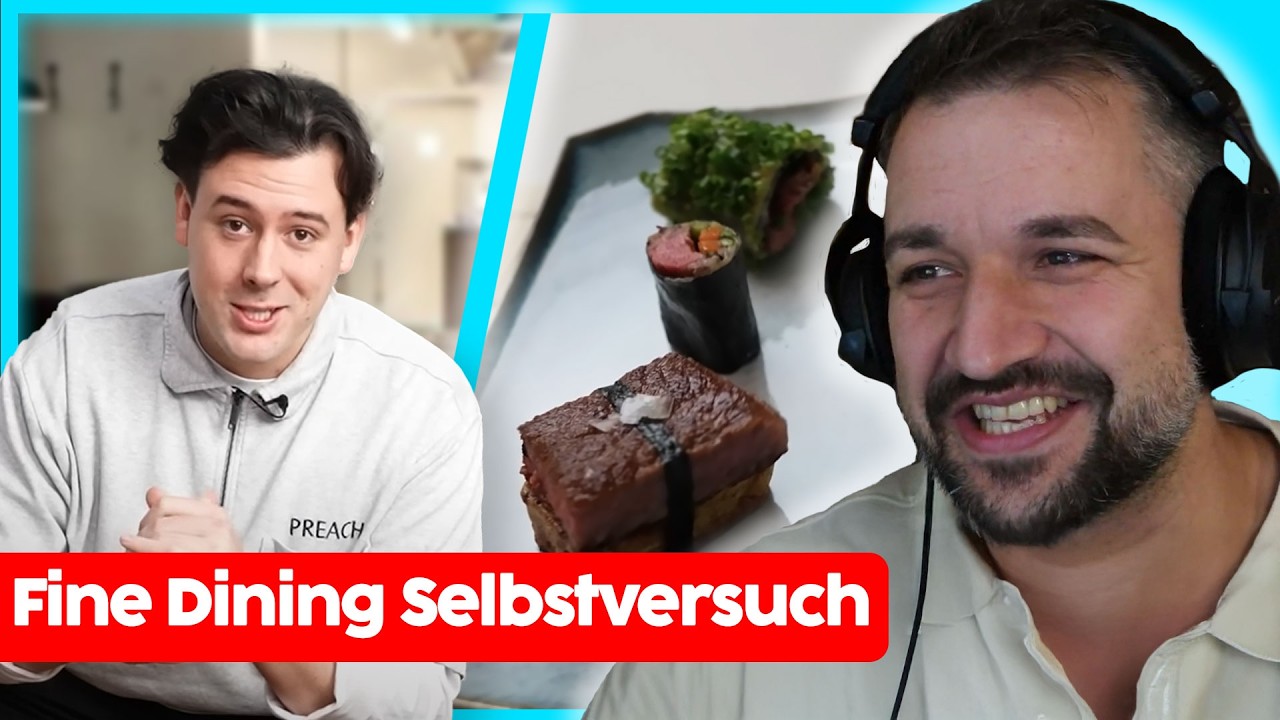 6 Gänge, 1000 Emotionen! Michelin-Chef reagiert auf ChrispyRob kocht für Freunde