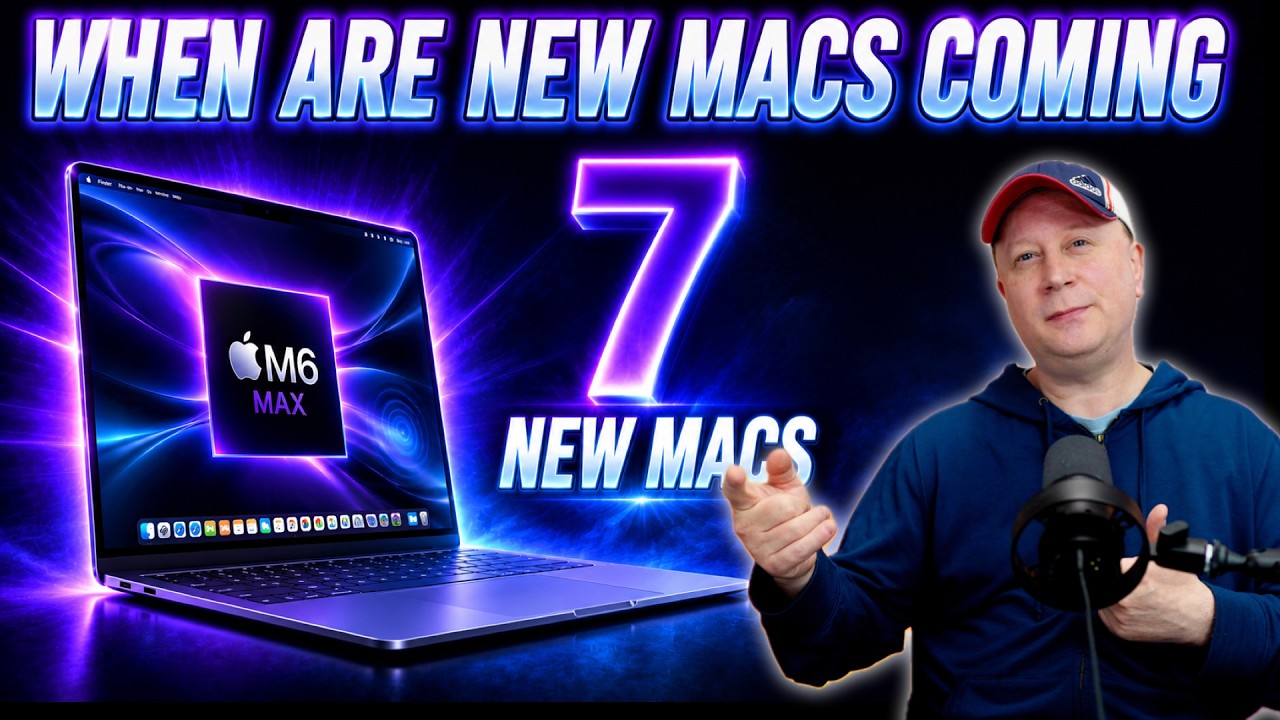 Когда в 2026 и 2027 годах появятся все новые компьютеры Mac?