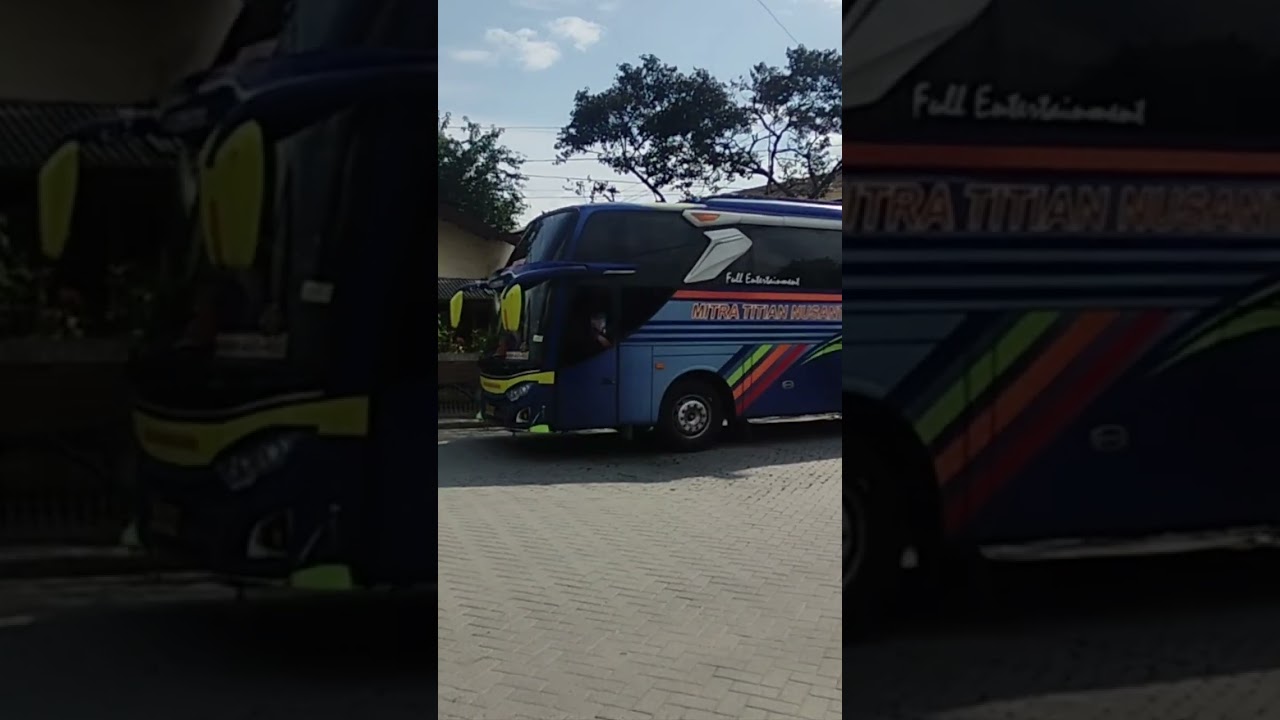 Bus Malam Titian Mas Bima-Sby-Jakarta #shorts #shortvideo #bus #busmalam #titianmas #bismania