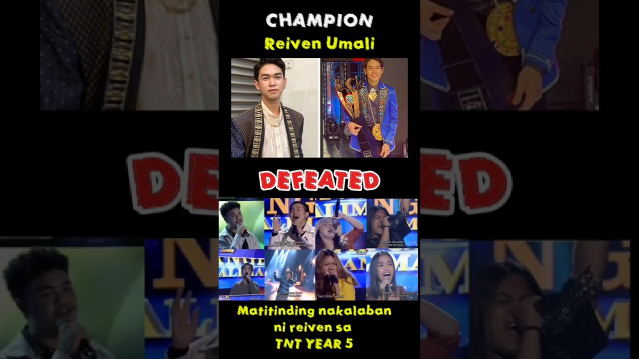Grabe ang nakalaban ni #ReivenUmali sa TNT5 #ianmanibale #anthonycastillo and #shannegulle 