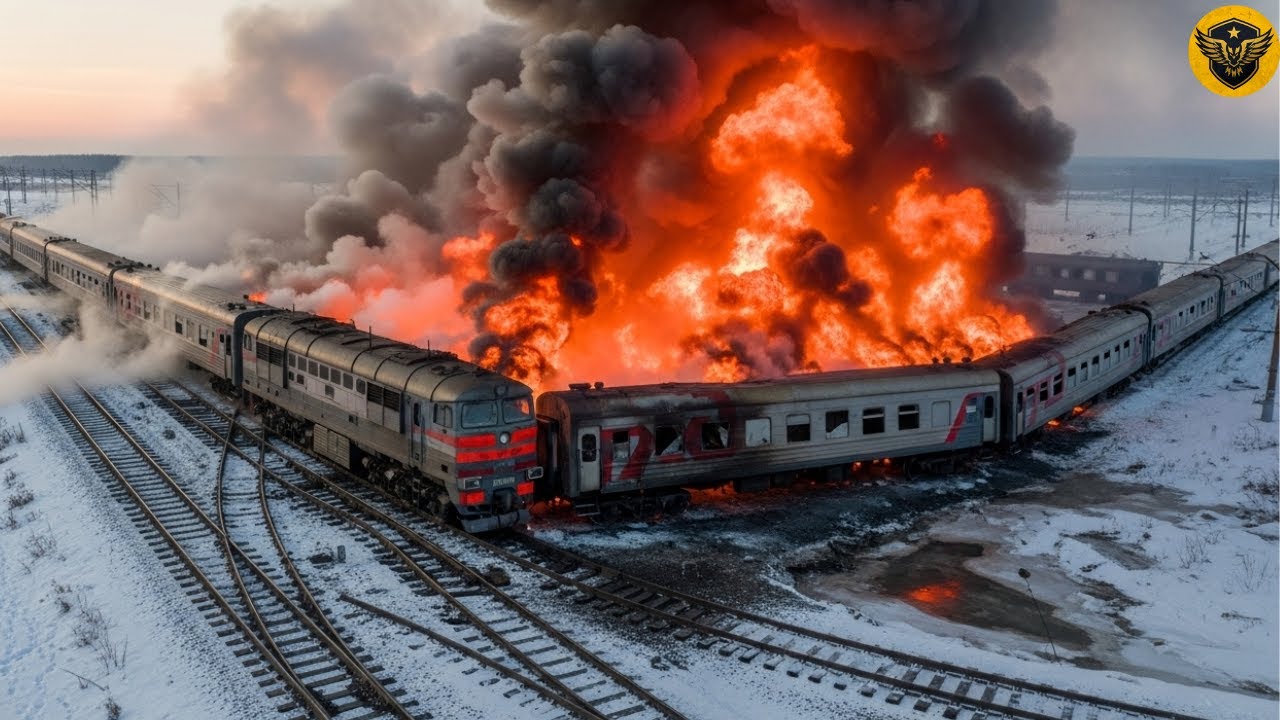 Ukraine TORCHES Russian Weapon Trains &mdash; Chaos Hits Military Supply Chain