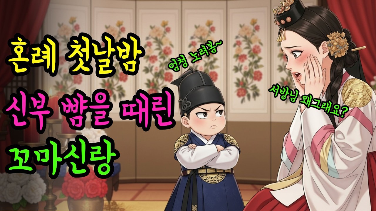 벙어리 꼬마신랑이 첫날밤에 18살 신부의 뺨을 때린 이유 |옛날이야기|창작소설|야담