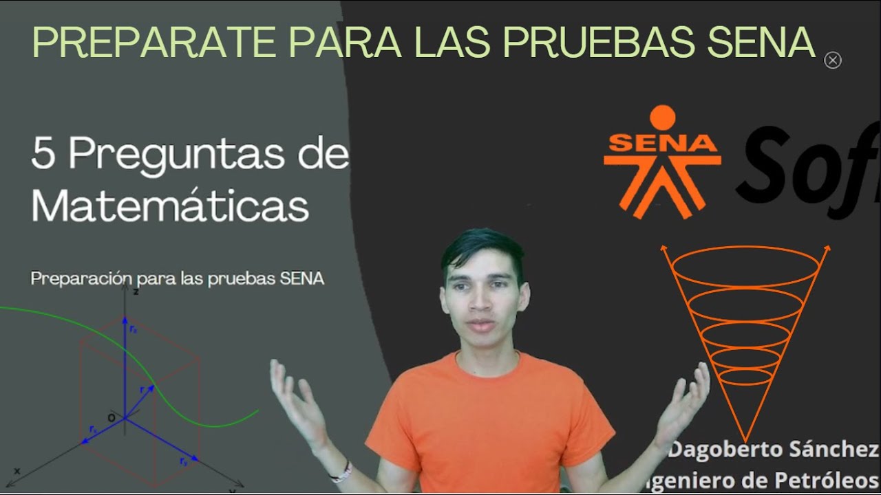 Cinco Preguntas de Matemáticas Resueltas. Prepárate para las pruebas del SENA