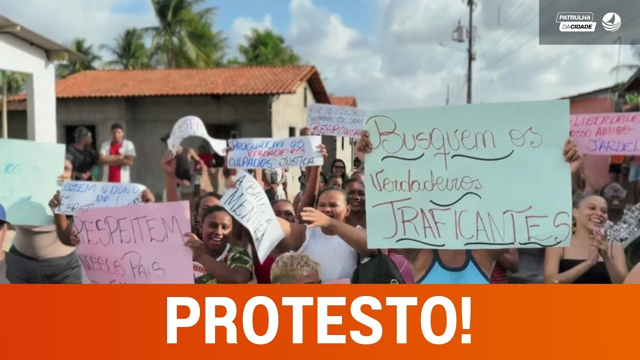 Comunidade de Coqueiros protesta após prisão de comerciante